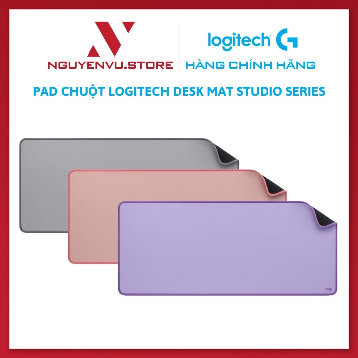 Lót Chuột Logitech Desk Mat Studio Series - Hàng Chính Hãng