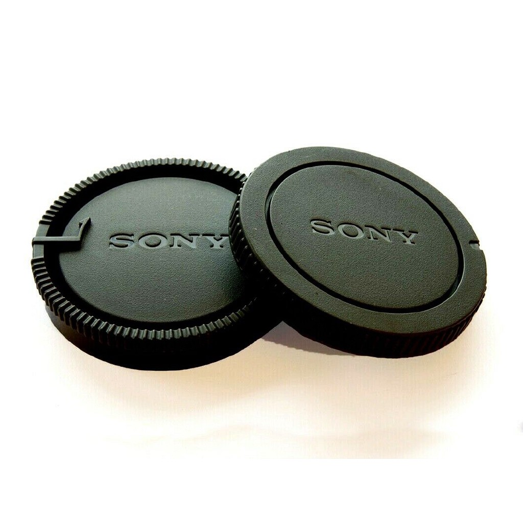 Nắp body và cap sau lens Sony ngàm A (DSLR SONY)