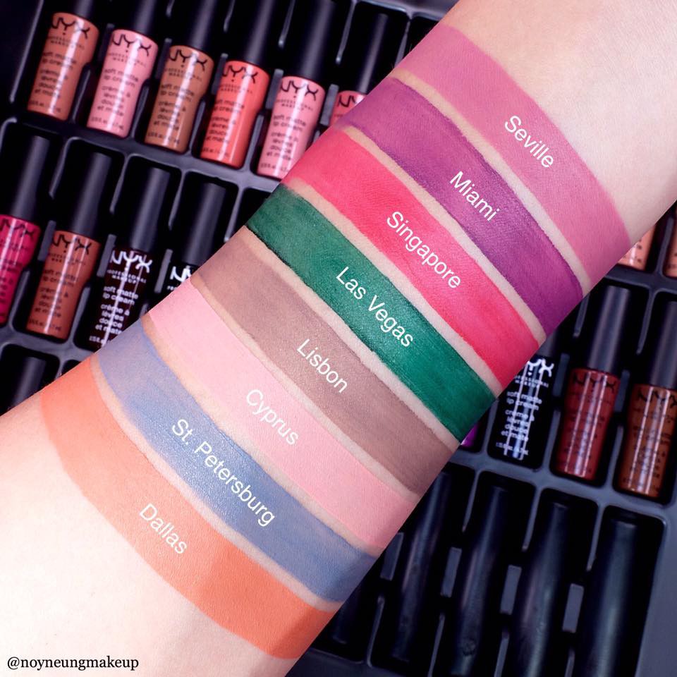 Son mini NYX Soft Matte Lip Cream - SMLC 50 Cyprus