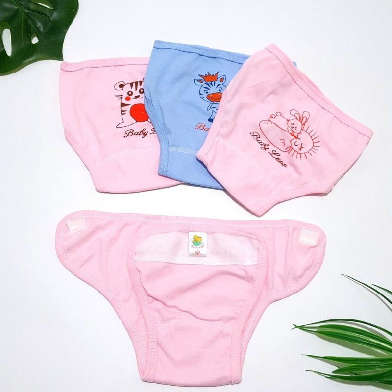 Quần đóng bỉm sơ sinh  Baby Leo cho bé đủ 3 size cho bé từ 3 - 8kg; Miếng dán bỉm sơ sinh