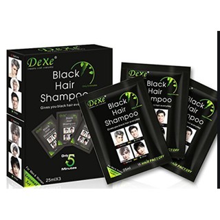 Gội là đen Dexe Black Hair- 1 gói