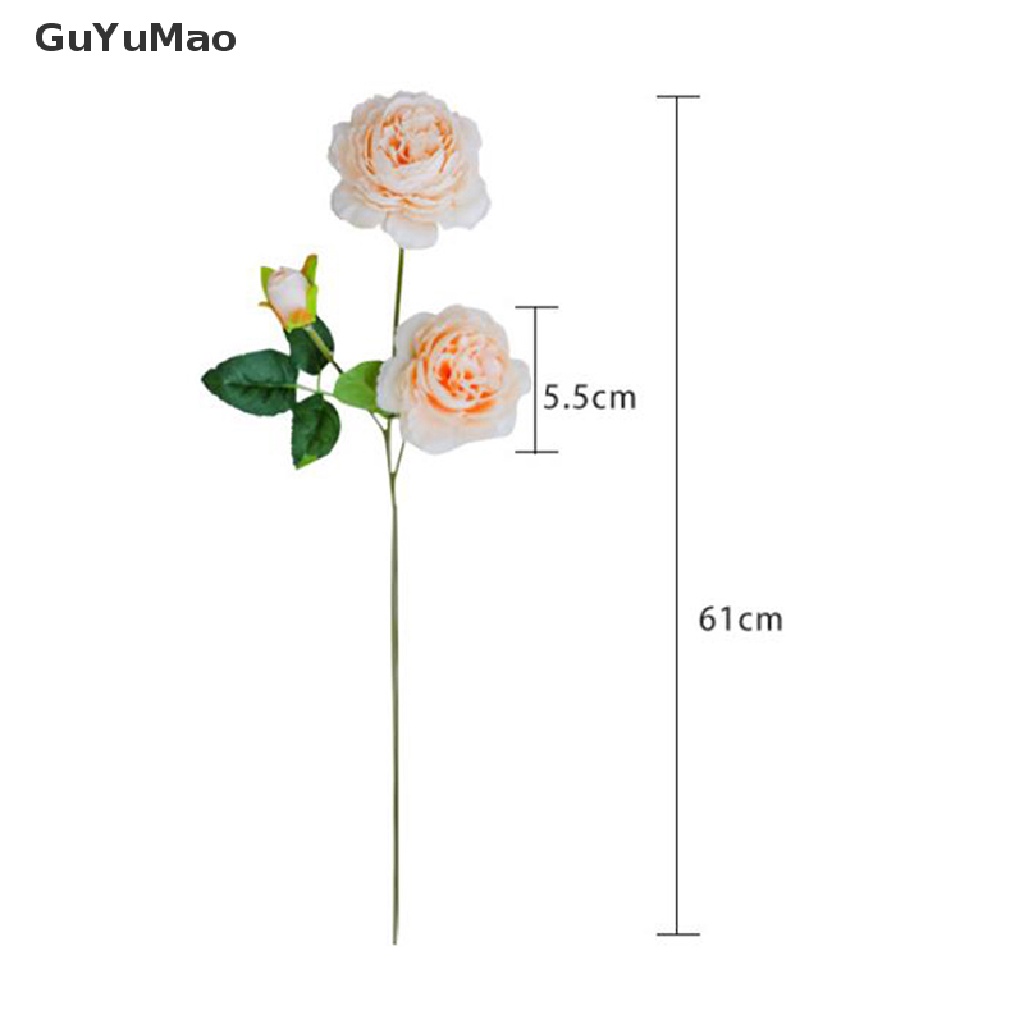 Bó Hoa Hồng Lụa 3 Bông Trang Trí Tiệc Cưới
