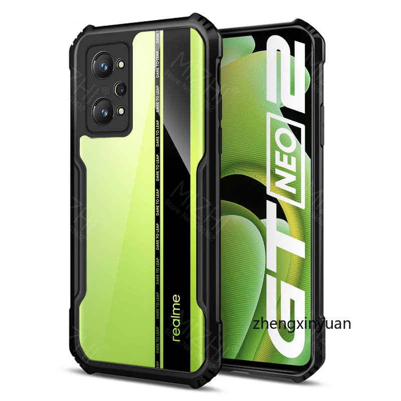 Ốp Điện Thoại Acrylic Trong Suốt Chống Sốc Cho Realme GT Neo 2 G T Neo2 GTNeo2 GT NEO3T