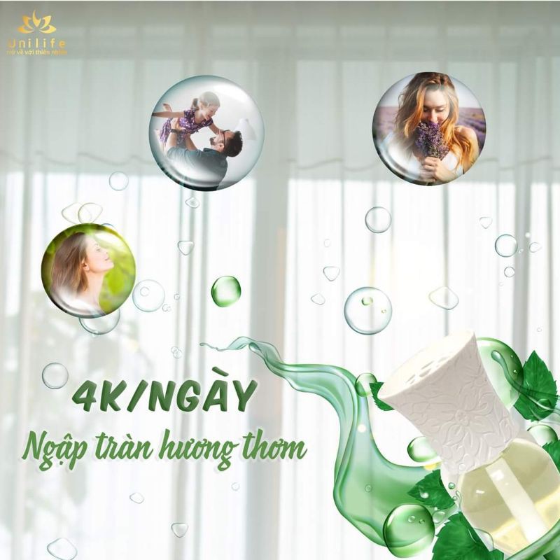 Bộ tinh dầu nước hoa hương Trà Xanh - Unilife | BigBuy360 - bigbuy360.vn