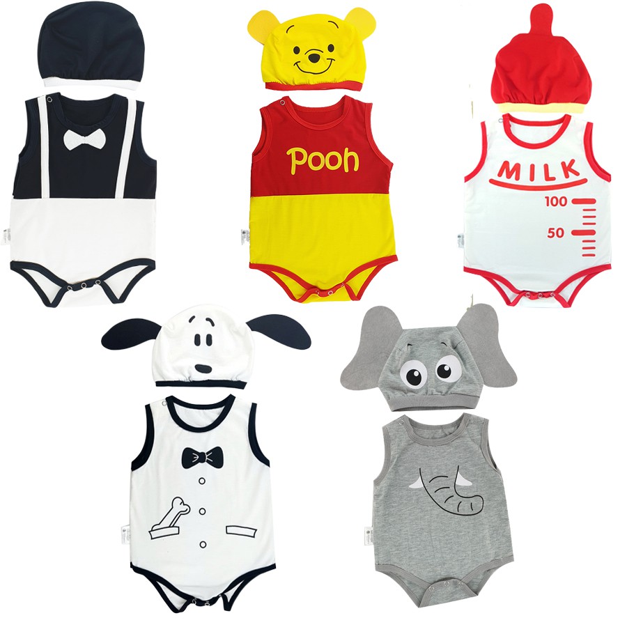 Bộ Bodysuit Cho Bé Nhiều Hình  - Mihababy