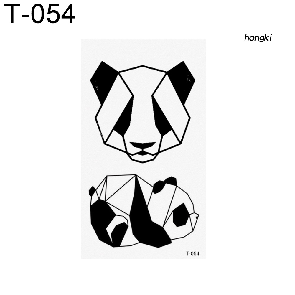 [Hàng mới về] Hình xăm dán tạm thời lâu trôi họa tiết hoạt hình xinh xắn