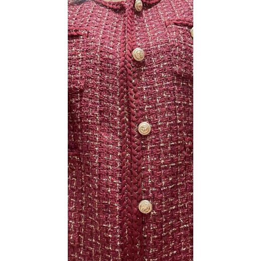 Bộ váy khoác dạ tweed