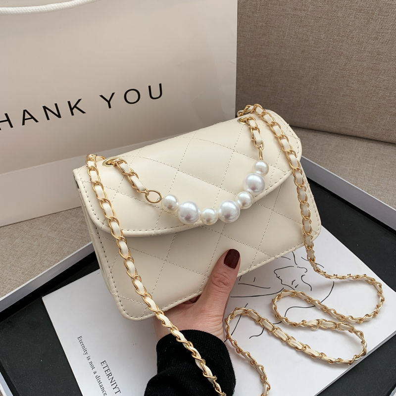 New French Style Sense of Quality Chanel Style Chain Bag for Women2020New Trendy All-Matching Western Style Shoulder Messenger Bag for Women