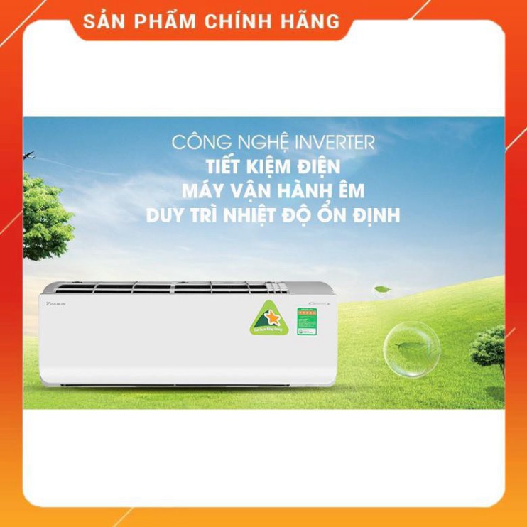 [ FREE SHIP KHU VỰC HÀ NỘI ]  Điều hòa Daikin 12000BTU 2 chiều Inverter R32(VN) FTHF35RAVMV/RHF35RAVMV