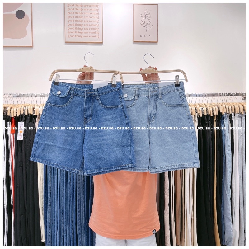 QUẦN SHORT JEAN NỮ - DZU.SG