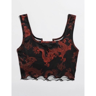 [SẴN TRẮNG SZ M; ĐỎ XS,S ] Áo Hai Dây Rồng (3 Màu)