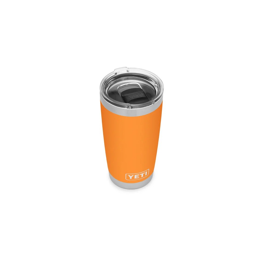 Ly giữ nhiệt YETI Rambler 20Oz kèm nắp Magslider; Phiên bản màu Cam Limited Edition; Combo 3 nắp; Hàng chính hãng YETI