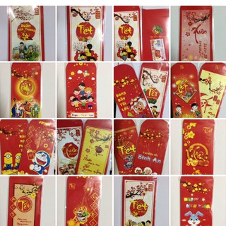 Bao lì xì 2021 Giấy C150 DÀY BÓNG CAO CẤP