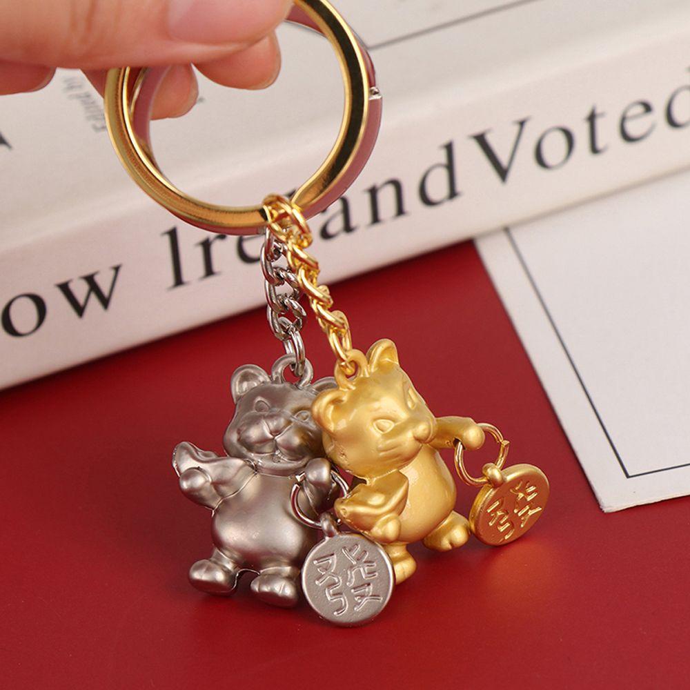 1 Móc Khóa Hình Hổ Dễ Thương Dùng Làm Quà Tặng Cho Bé