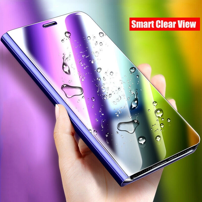 Ốp Lưng Nắp Gập Tráng Gương Cao Cấp Cho Oppo Reno4 4g Reno4 Pro 4g | BigBuy360 - bigbuy360.vn