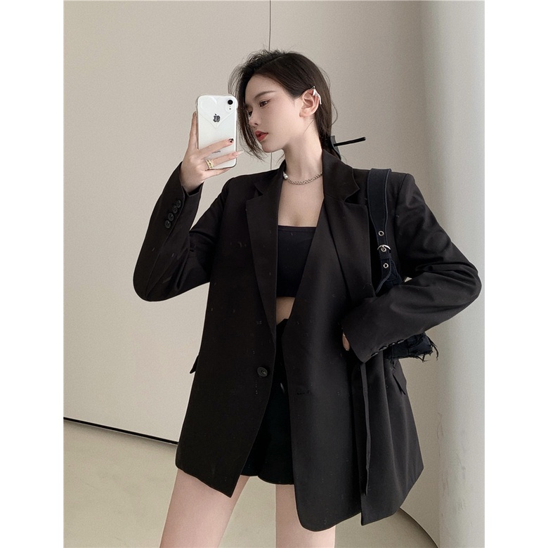 [𝐅𝐑𝐄𝐄𝐒𝐇𝐈𝐏] Áo khoác blazer nữ hàng Quảng Châu cao cấp đầu xu hướng thu đông phong cách Hàn Quốc ngọt ngào sang trọng | BigBuy360 - bigbuy360.vn