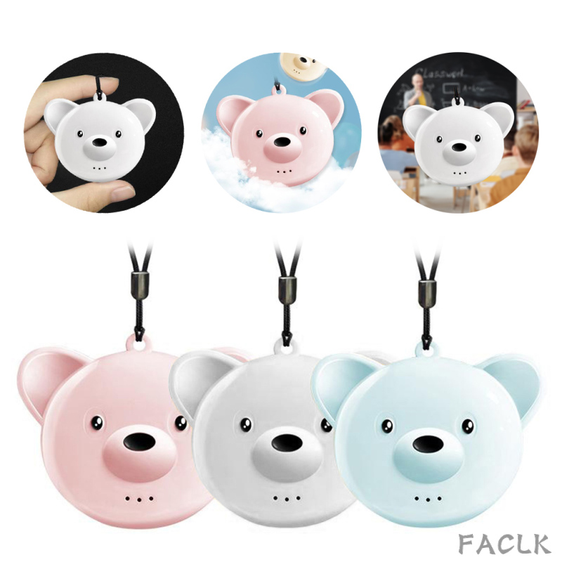 Wearable , Personal Necklace Air Freshener, USB Rechargeable  Negative Ion Generator Low Noise Compact for Adults Kids