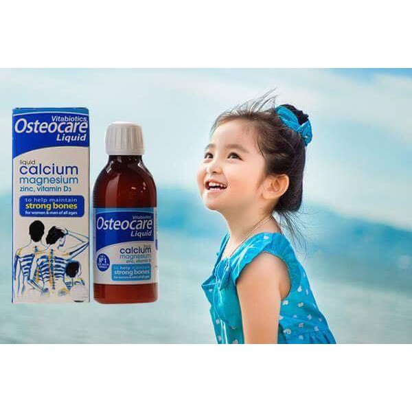 Canxi nước Osteocare (200ml) bổ sung canxi dùng cho trẻ trên 1 tuổi