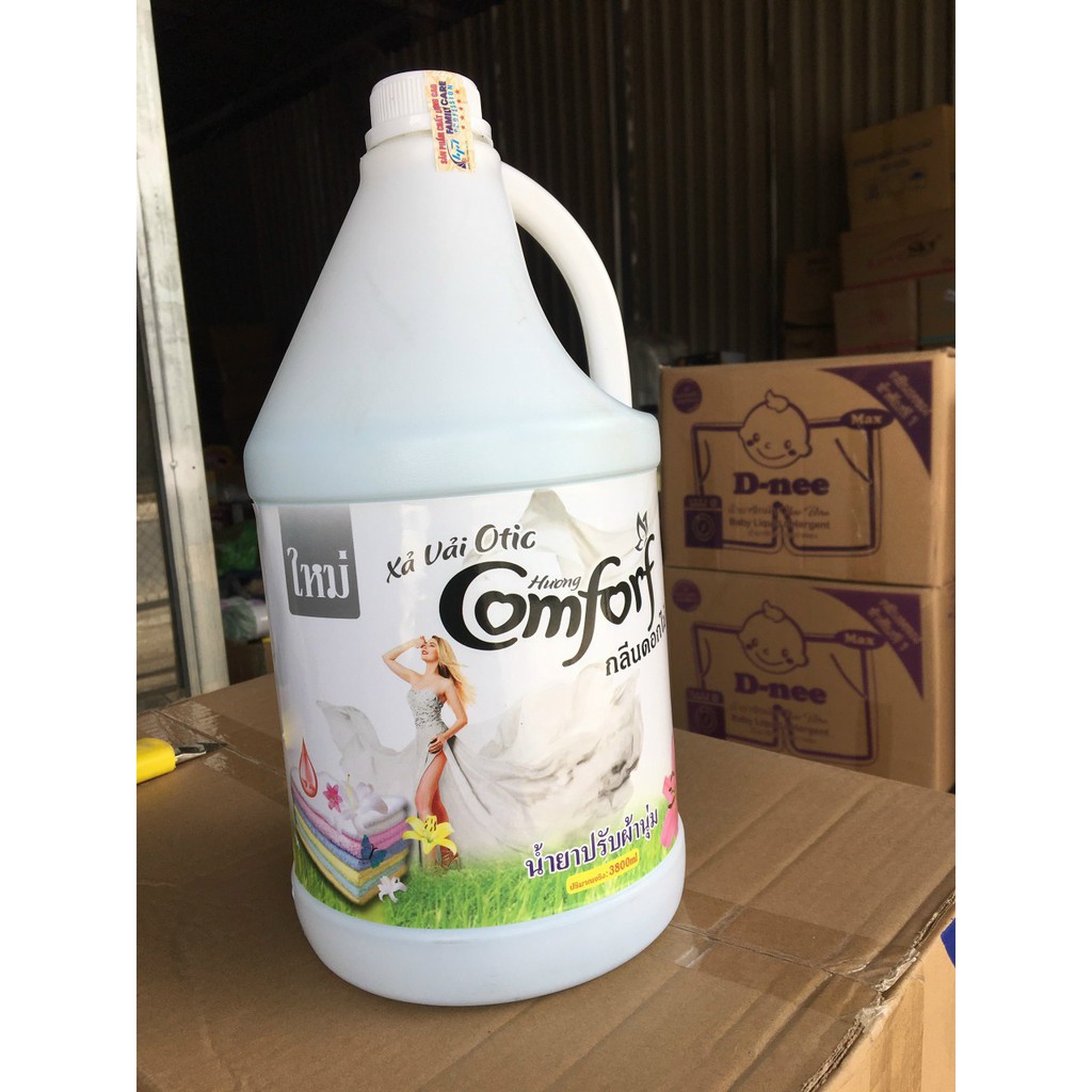Nước Xả Vải COMFORT OTIC 3.8L Siêu Tiết Kiệm Cho Gia Đình - Cực Thơm- Chuẩn Comfort- Hàng Chính Hãng