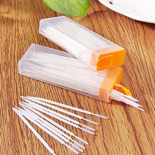 Hộp 50 Tăm Xỉa Răng Bằng Nhựa