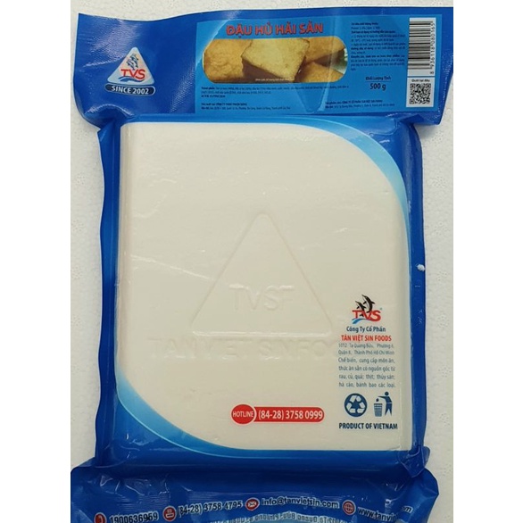 Đậu hủ hải sản Tân Việt Sin 500gr