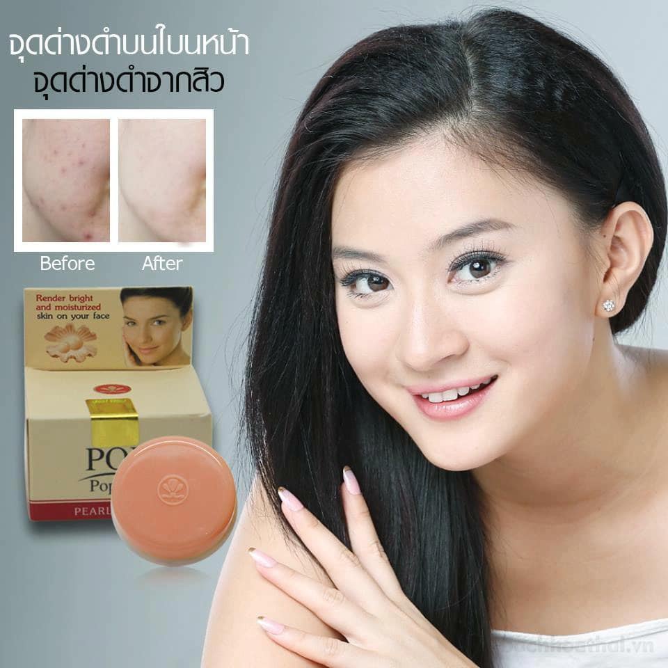 Date 12/2023 01 Kem Dưỡng Trắng Da Tinh Chất Pearl POP PoPular Cream Thái Lan (Giảm Nám, Tàn Nhang, Thâm Mụn) Thái Lan