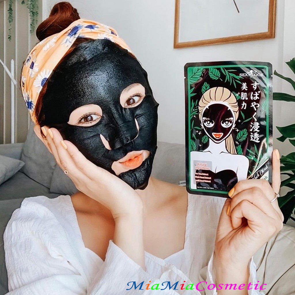 SEXYLOOK Mặt Nạ Tràm Trà Giảm Mụn Kiềm Dầu Dưỡng Ẩm Sexy Look Mask [BẢN ĐÀI CHÍNH HÃNG] | Thế Giới Skin Care