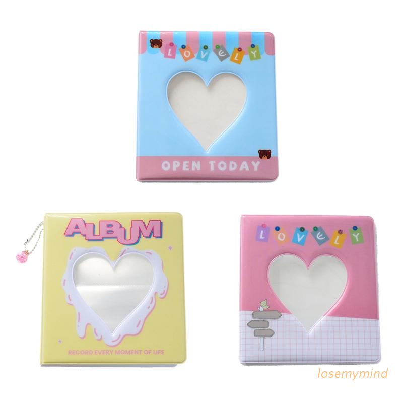 Album ảnh 100 lá hình trái tim có thể lưu giữ danh thiếp thẻ bảng tên thiệp cưới phù hợp làm quà tặng độc đáo