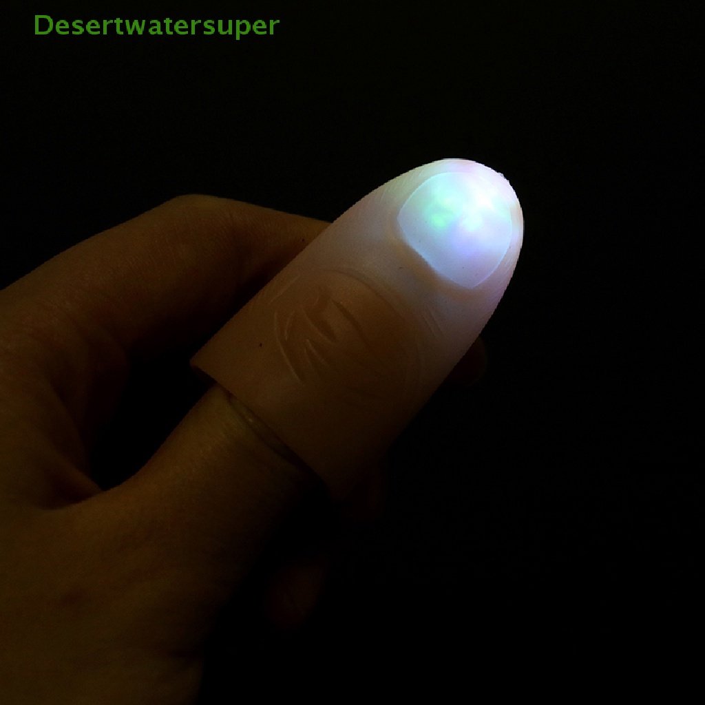 2 Đèn Led Hình Ngón Tay Cái Phát Sáng Trong Đêm