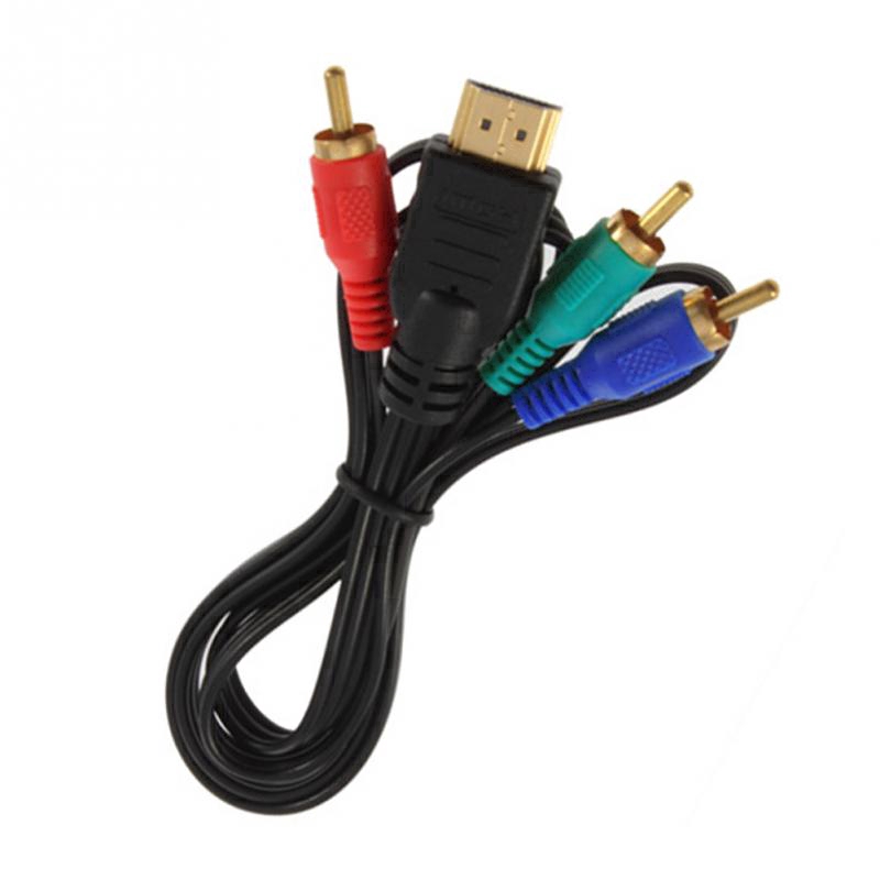 Cáp KEBIDUMEI Chuyển Đổi Âm Thanh Hình Ảnh Từ HDMI Sang 3 đầu AV 1M