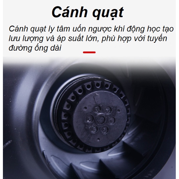 Quạt thông gió hút mùi đường ống đa năng ngoài trời CDR2E-Series áp suất cao chuyên cho nhà bếp công sở nhà vệ sinh