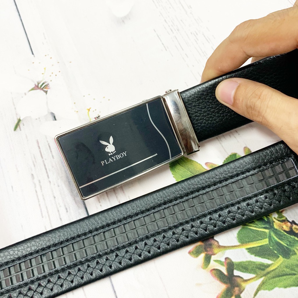 [SALE] Dây Lưng Nam Da Bò Khóa Tự Động Cao Cấp | BigBuy360 - bigbuy360.vn