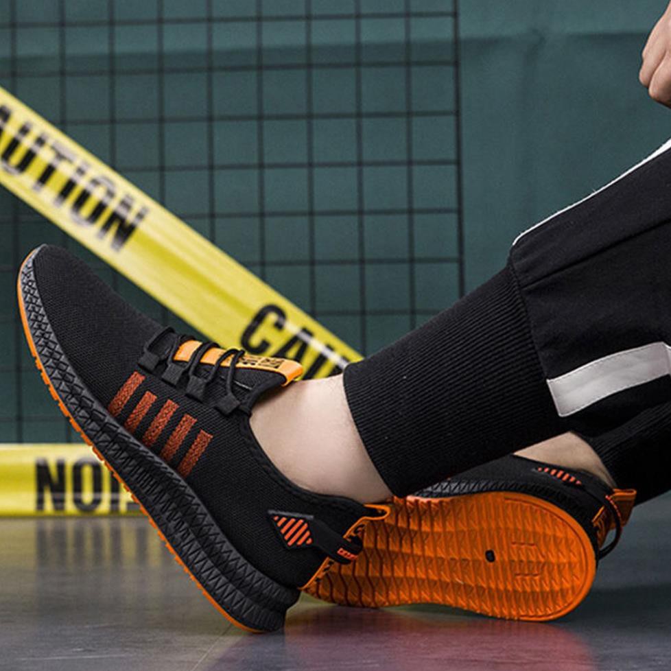 Giày Sneaker Nam TKTMS33 Giày Thể Thao Nam Vải Lướí Thoáng Khí Phối Sọc Đế Mêm Êm Chân Chính Hãng TKT STORE Size (39-43 | BigBuy360 - bigbuy360.vn