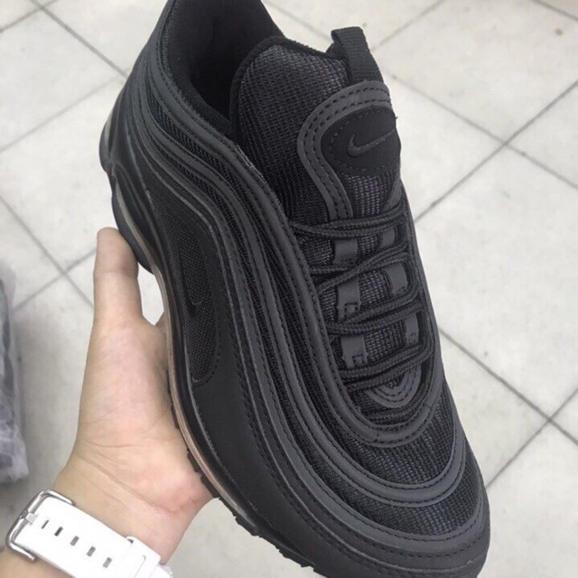 Giày thể thao Nam/nữ Fit_Air max 97 triple black