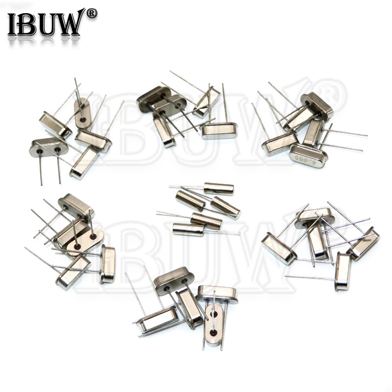 Bộ 10 Linh Kiện Điện Tử 4Mhz 6Mhz 8Mhz 12Mhz 16Mhz 20Mhz 24Mhz 32.768K 32.768K HC49S 8.000MHZ