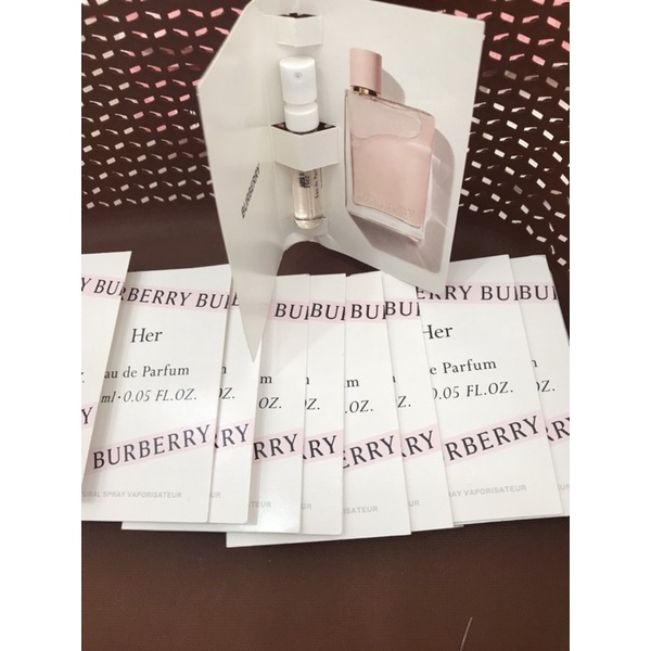 Vial/mẫu thử nước hoa b.u.r.b.e.r.r.y  her edp 1ml