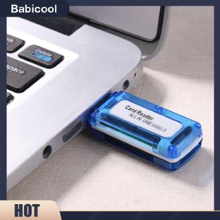 [Giá rẻ]Đầu đọc thẻ nhớ 4 trong 1 USB 2.0 Bộ đọc thẻ tất cả trong một cho Micro SD TF M2