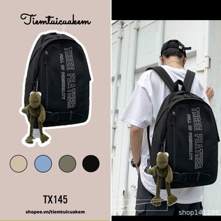 Balo đi học nam nữ TIỆM TÚI CỦA KEM balo đi học THREE FEARTHER TX145