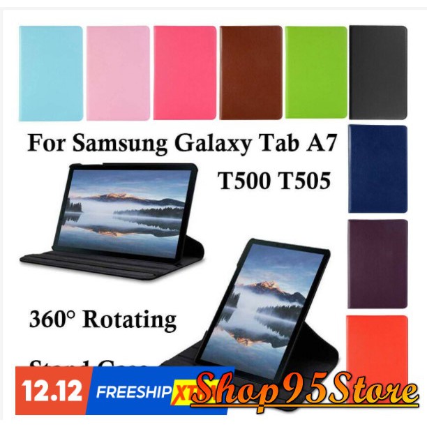 Bao da xoay 360 độ cho Samsung Galaxy Tab A7 10.4 inch  T500 T505 / Galaxy Tab A7 Lite T220 T225