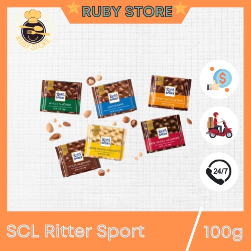 Socola Ritter Sport Đức (12 loại)  Date xa
