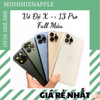 Độ vỏ | vỏ độ x thành 13 pro đủ màu siêu hot | tặng phím khay sim và led độ