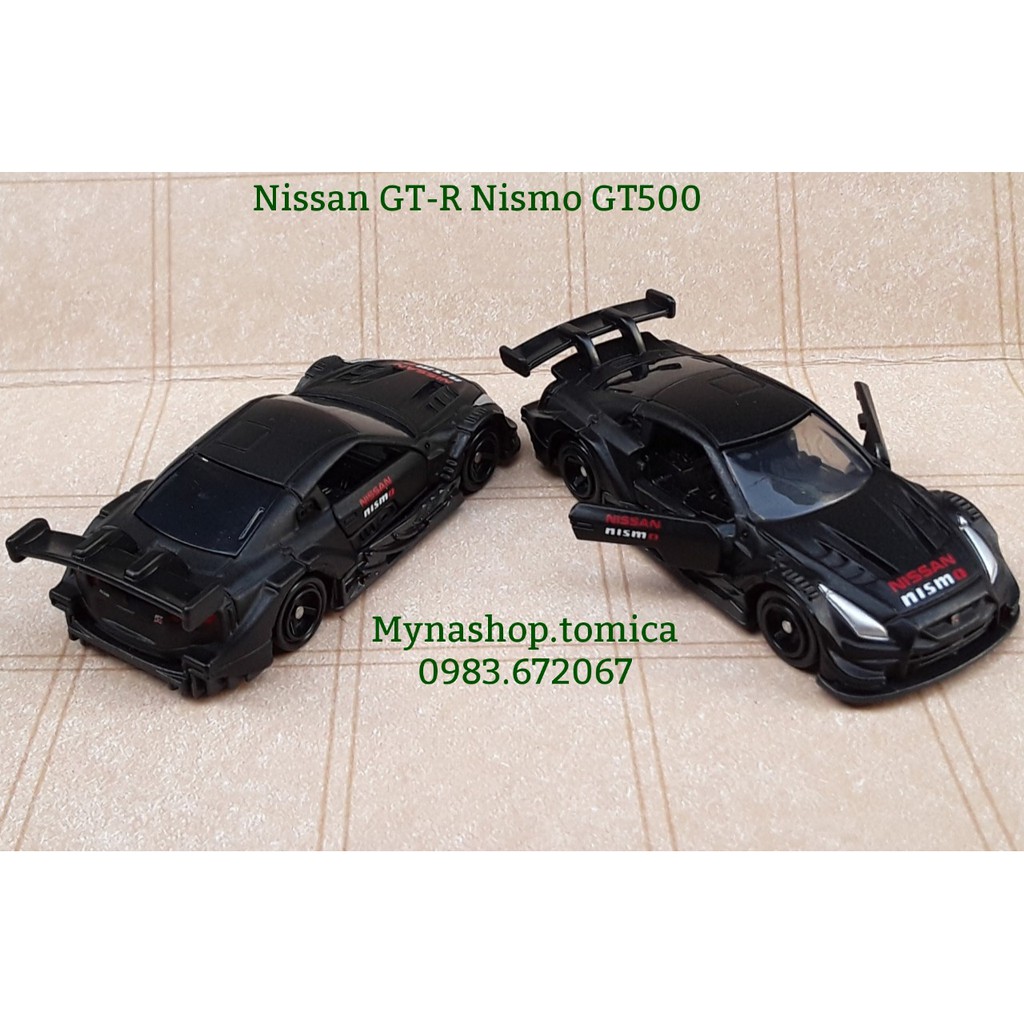 Đồ chơi mô hình tĩnh xe tomica không hộp, Nissan GT-R Nismo GT500