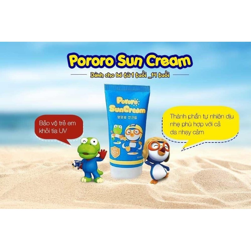 Kem chống nắng trẻ em Pororo Sun Cream chính hãng