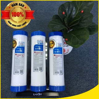 Bộ 3 lõi lọc nước 123 karofi ❤️freeship❤️ hàng chính hãng