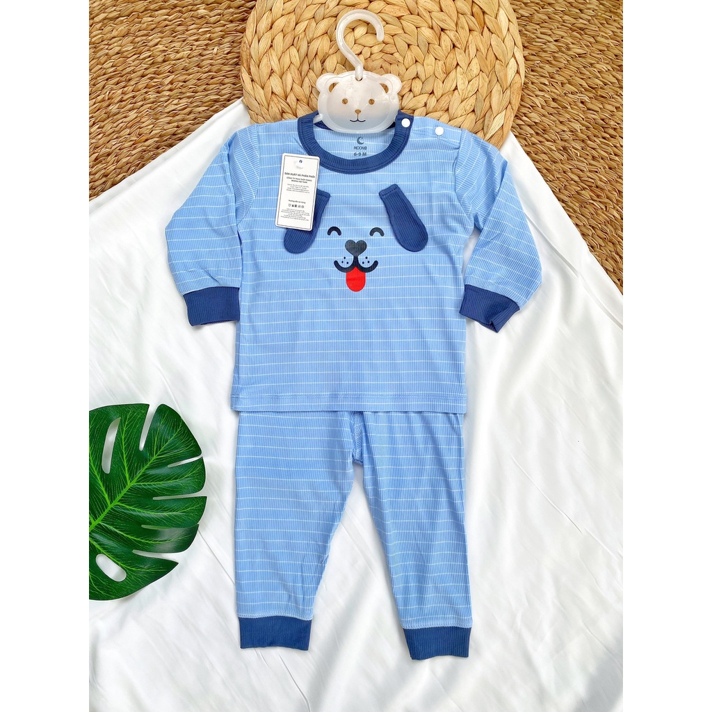 Bộ dài tay họa tiết petit cho bé MOON