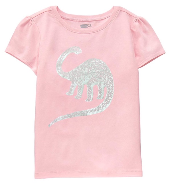 Áo tay ngắn Crazy8 xuất xịn cho bé gái size 17-30ky
