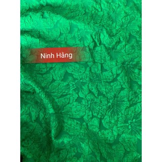 Vải Gấm xốp hoa đủ màu đẹp