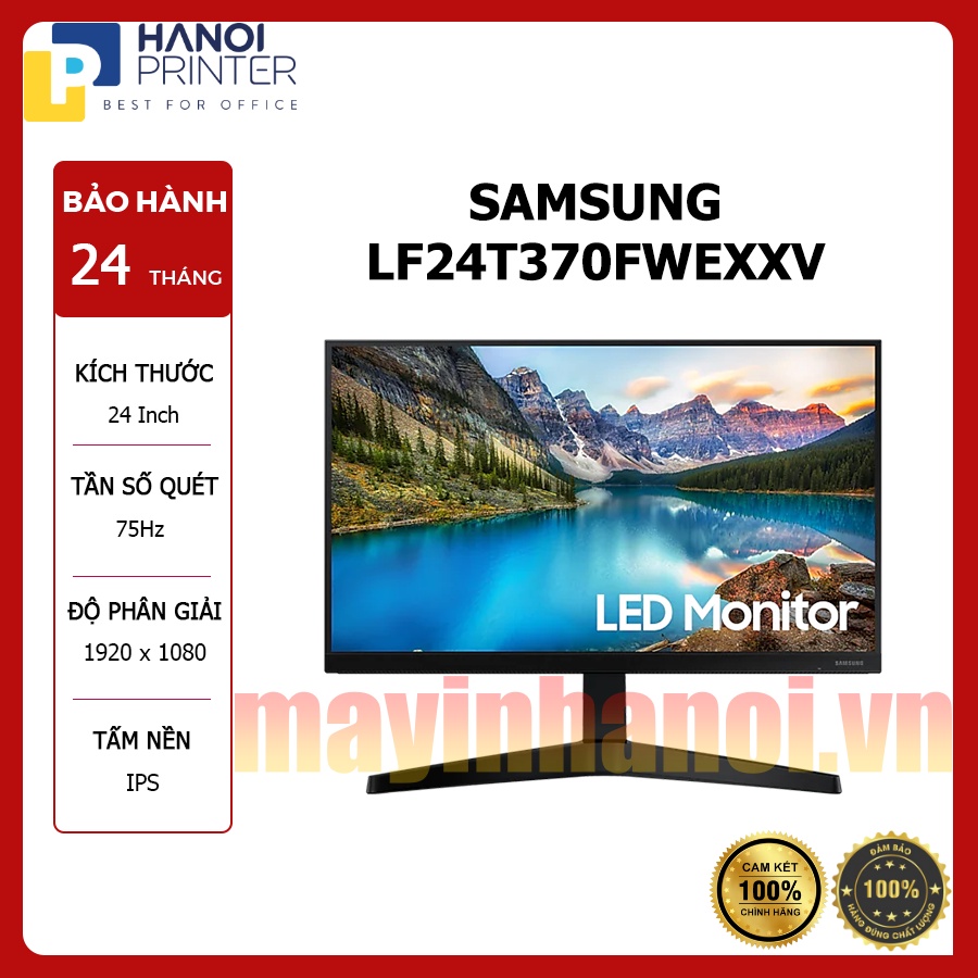 Màn hình Samsung LF24T370FWEXXV 23.8Inch 75Hz IPS (tràn viền 3 cạnh) Chính hãng bảo hành 24 tháng