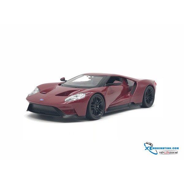 XE MÔ HÌNH : Ford GT 2017 1:24 Welly ( ĐỎ )