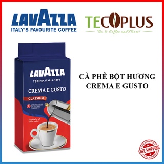 [HÀNG CHÍNH HÃNG] Cà Phê Crema E Gusto Lavazza -  Cà phê bột (Gói 250g)